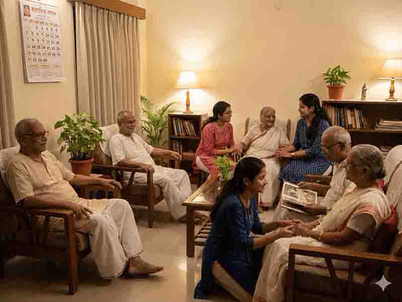 Support for the Elderly at Old Age Homes
